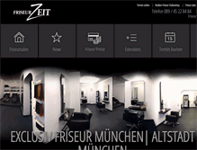 Tablet Screenshot of friseurzeit.de